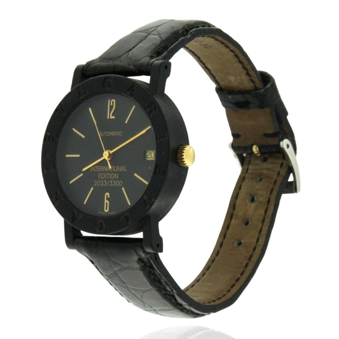 BVLGARI Roma International Ediction watch carbon case