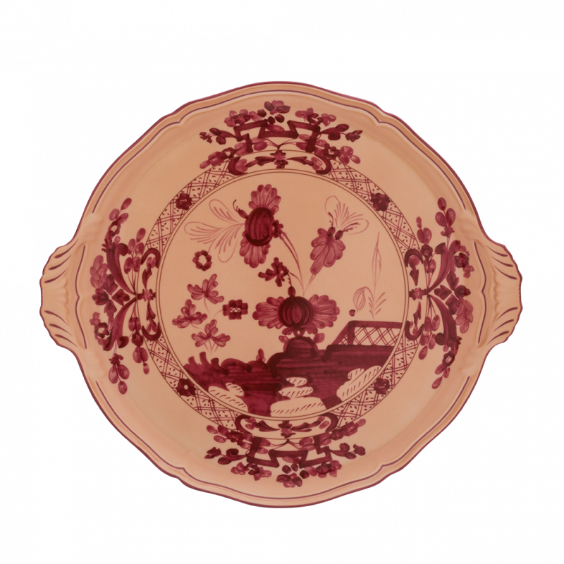 Richard Ginori ORIENTE ITALIANO PIATTO TORTA ORIENTE ITALIANO VERMIGLIO