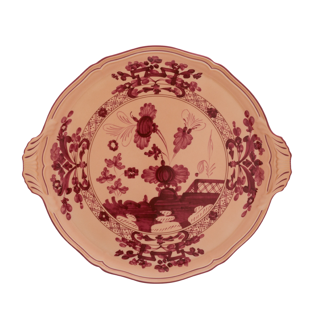 Richard Ginori ORIENTE ITALIANO PIATTO TORTA ORIENTE ITALIANO VERMIGLIO