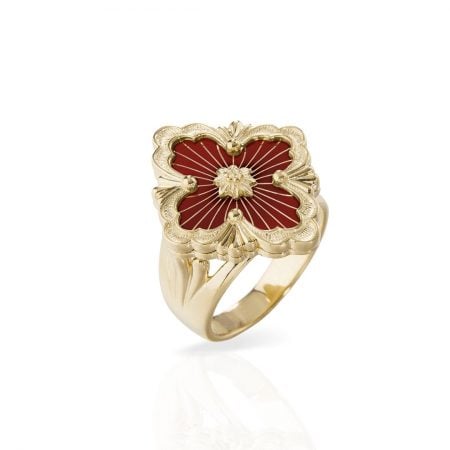 anello buccellati opera tulle ring red 017944 sconto discount