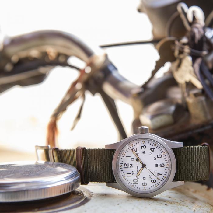 Khaki Field Mechanical 38 MM - immagine 5