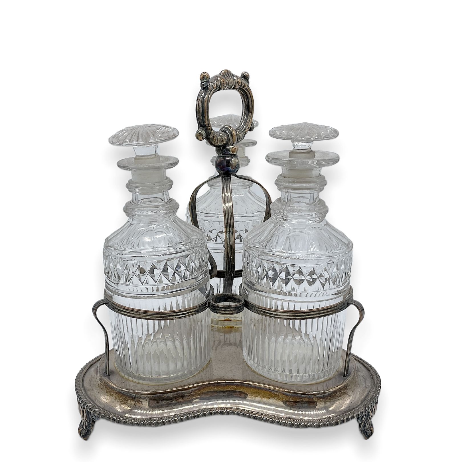 Compostiera in old sheffield plated Epoca 1850 Composter in old sheffield plated 1850 era