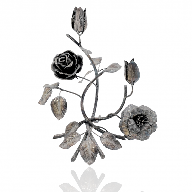 Fratelli Lisi candeliere 2 fiamme in argento 925