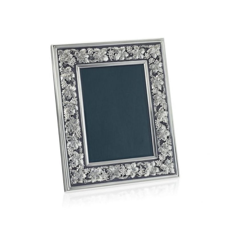CORNICE-UVA-III-BUCCELLATI-FRAME-SILVER-ARGENTO grape wine sconto discount