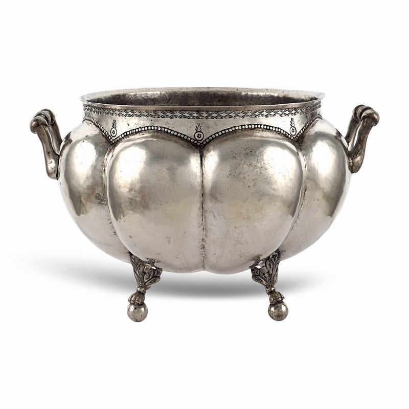 Centerpiece in 800 silver ventrotavola argento antico sconto discount