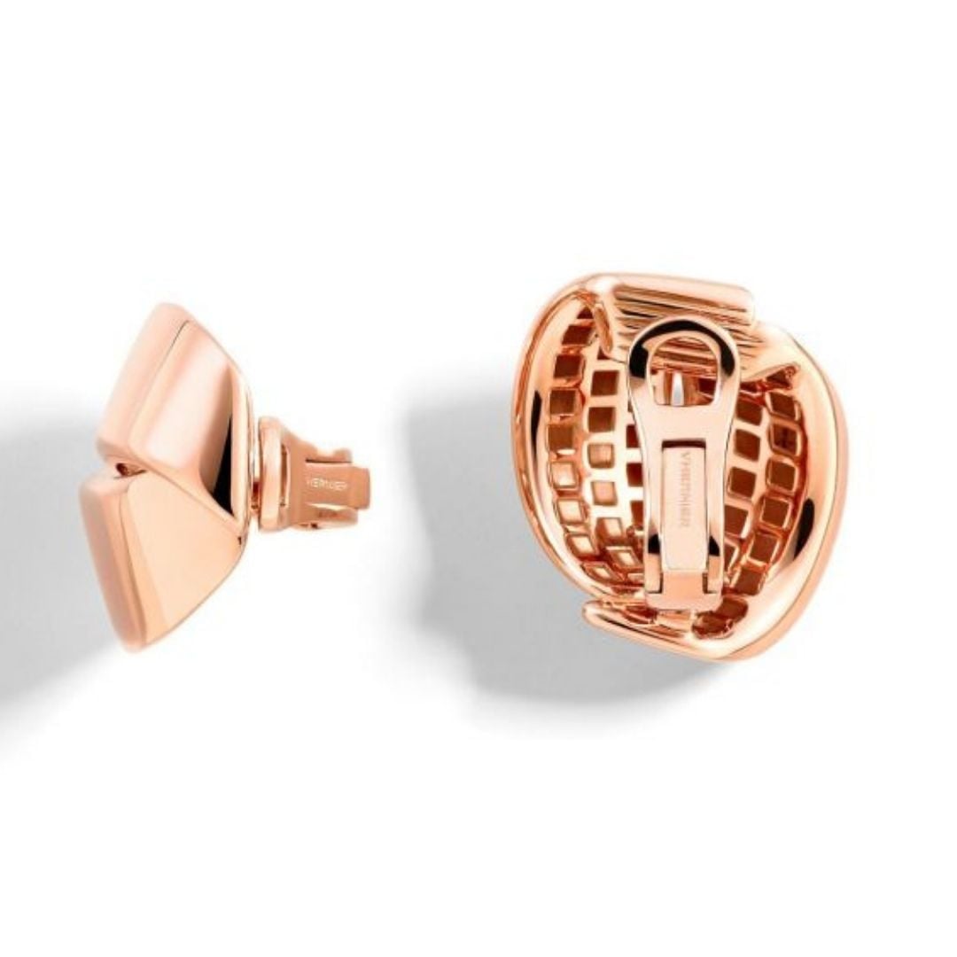 Vhernier Orecchini Abbraccio oro rosa rose gold embrace earrings sconto discount