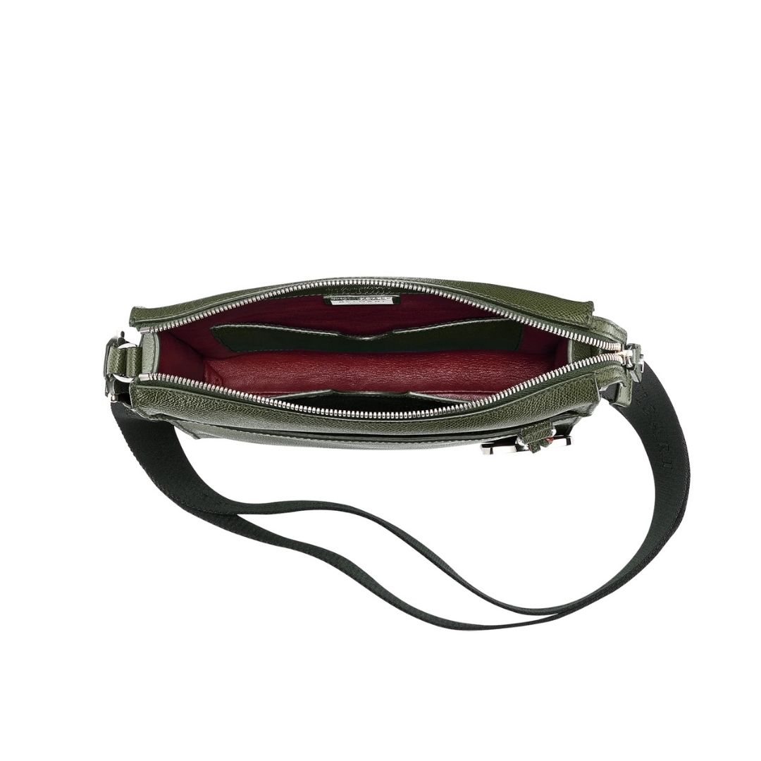 BORSA BVLGARI BVLGARI MAN MESSENGER MIMETICA GIADA - immagine 2