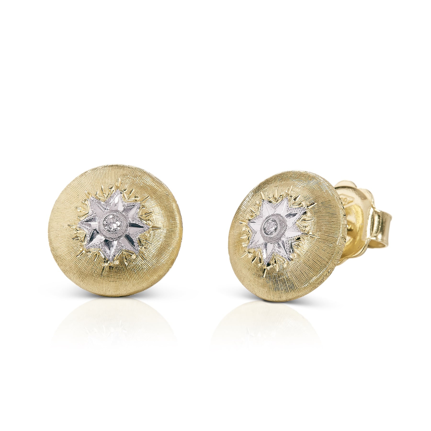 Orecchini a Bottone Macri Classica Buccellati jauear014740 Button Earrings sconto discount