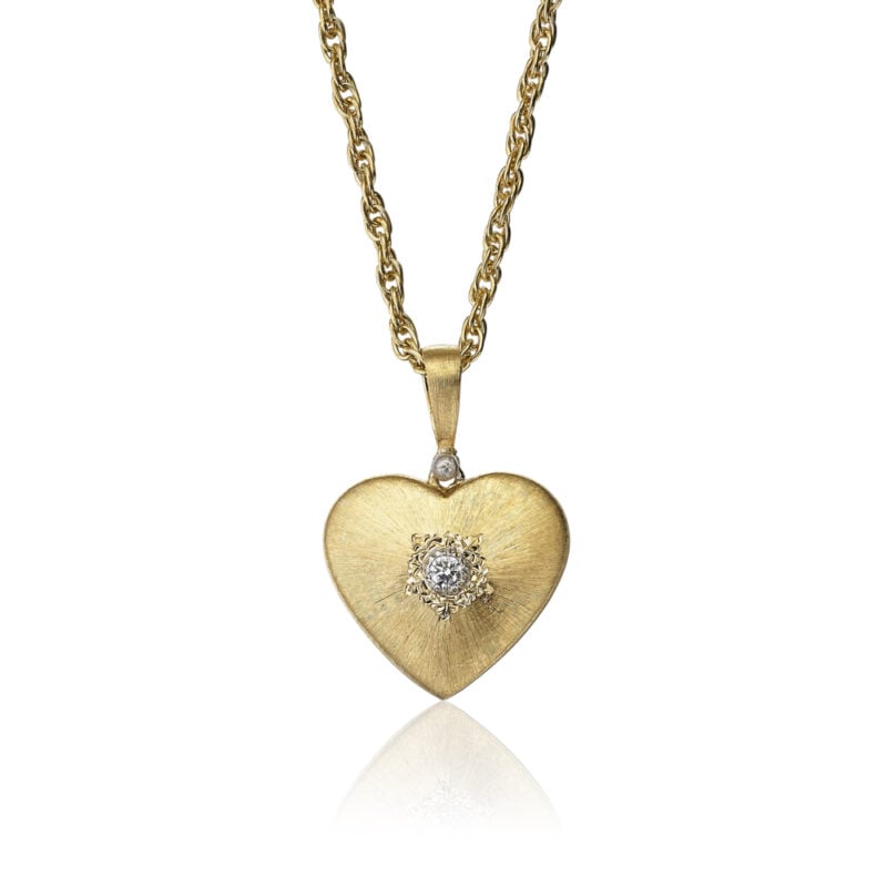 Buccellati pendente cuore heart pendant sconto discount