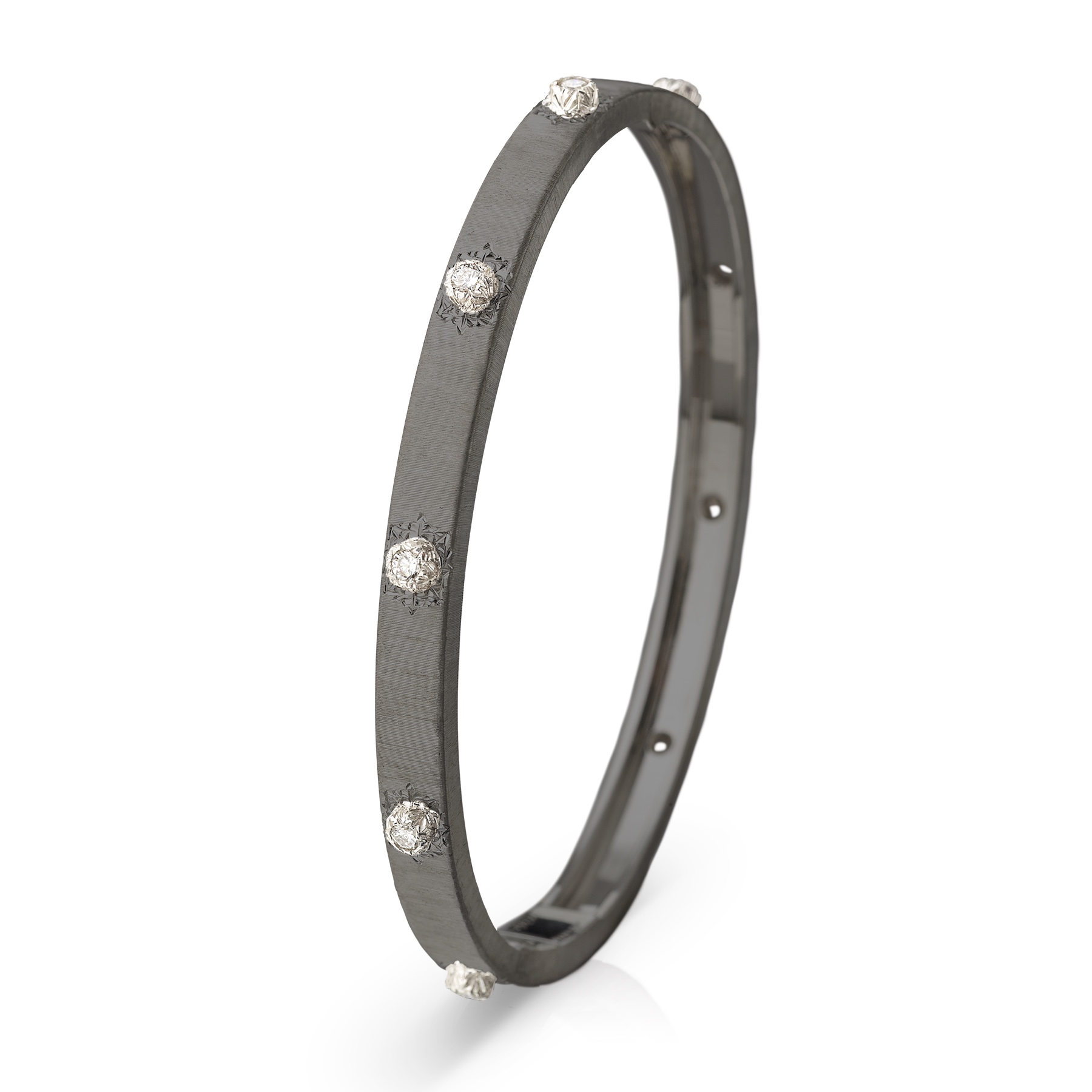 Bracciale Bangle Macri Classica Buccellati bracelet black gold sconto discount