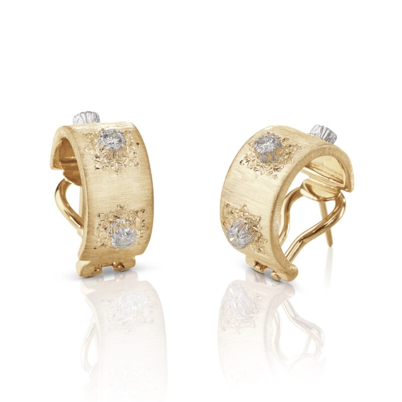 Orecchini Buccellati Macri Classica earrings sconto discount