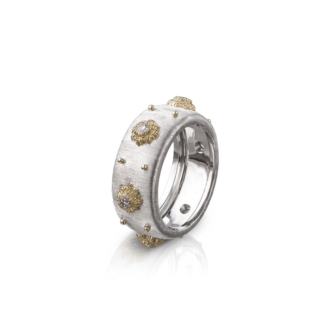 Anello Eternelle Macri Buccellati gold ring oro sconto discount