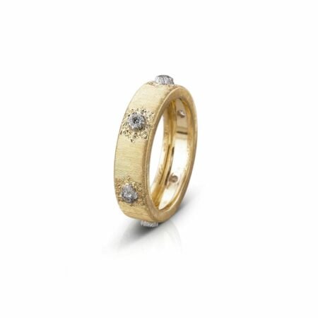 Anello BUCCELLATI Eternelle Macri stretto JAUETE009580 sconto discount ring