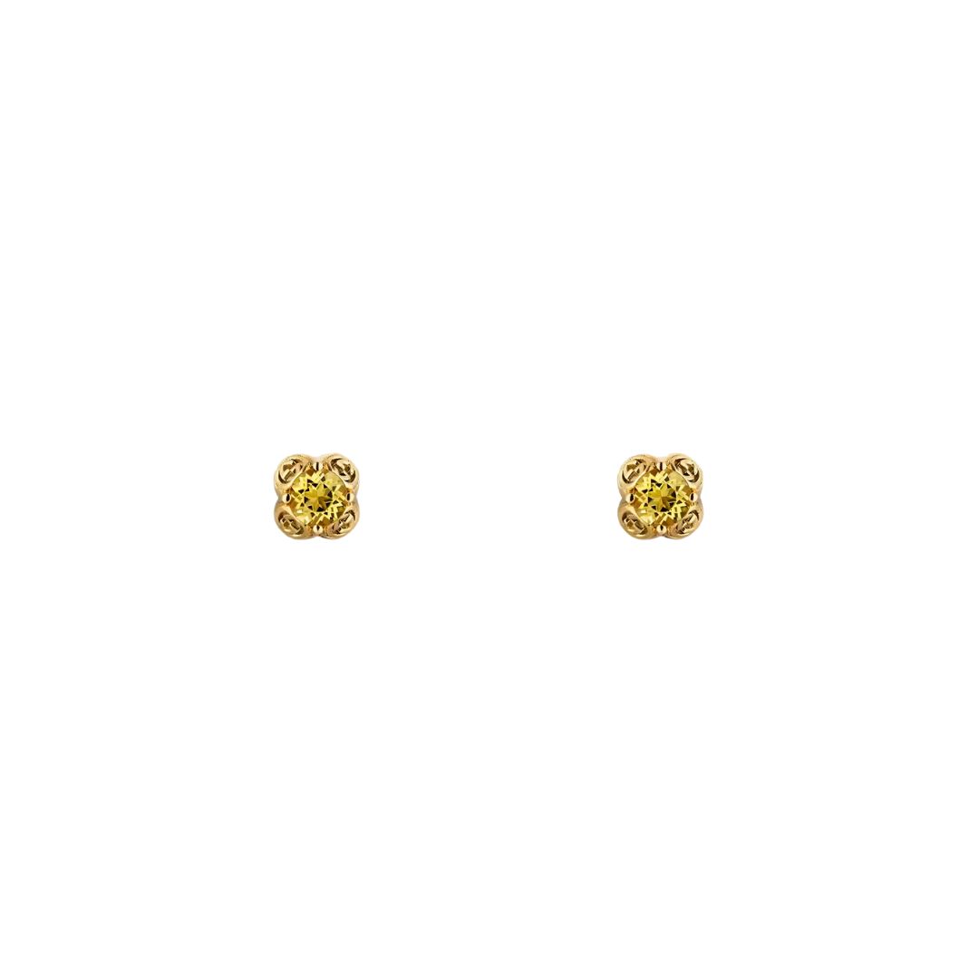 Gucci GG earrings with beryls