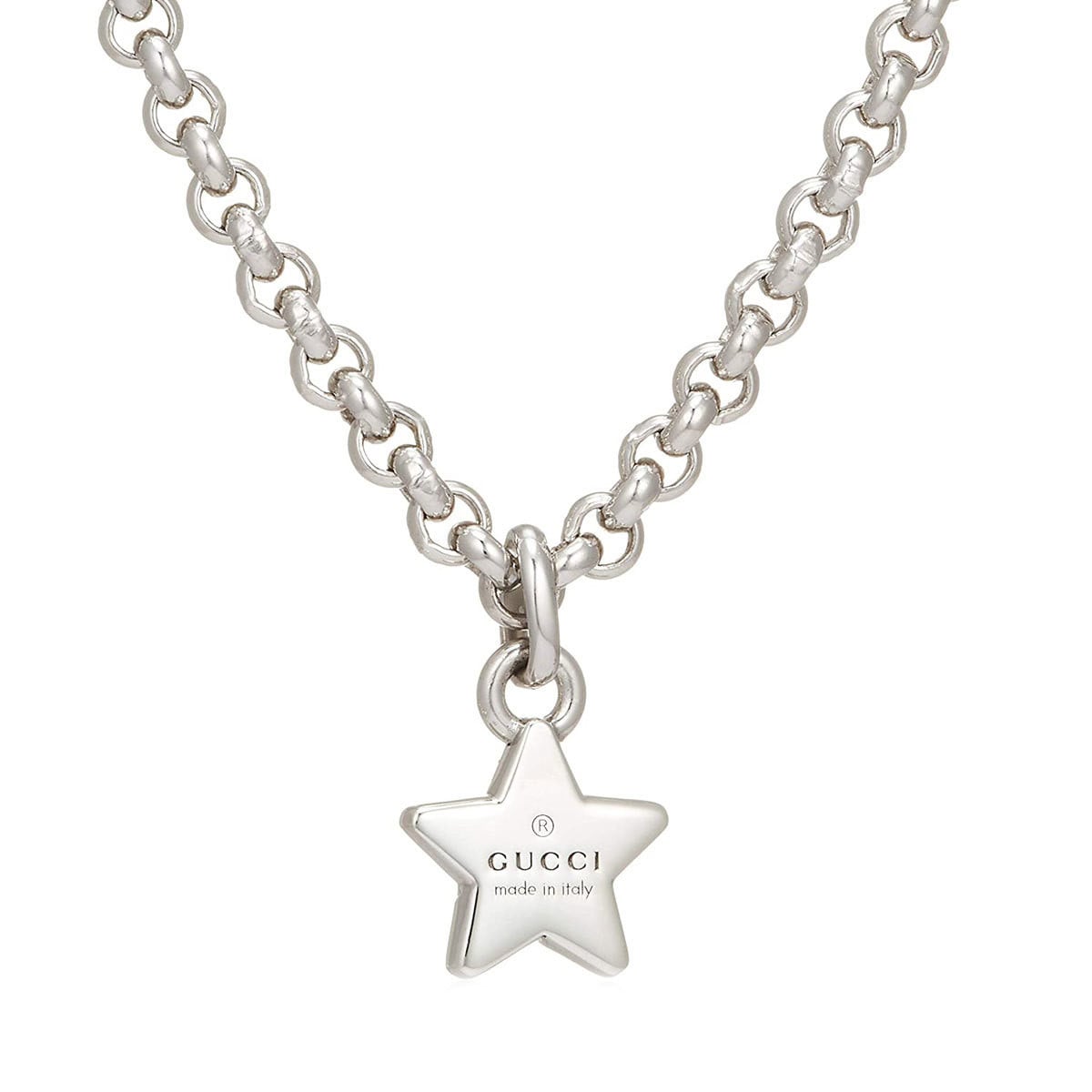 Star necklace with Gucci trademark - Image 2