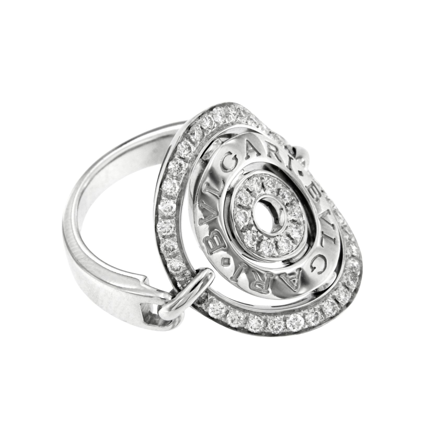 BVLGARi anello astrale diamanti diamonds ring vintage sconto discount
