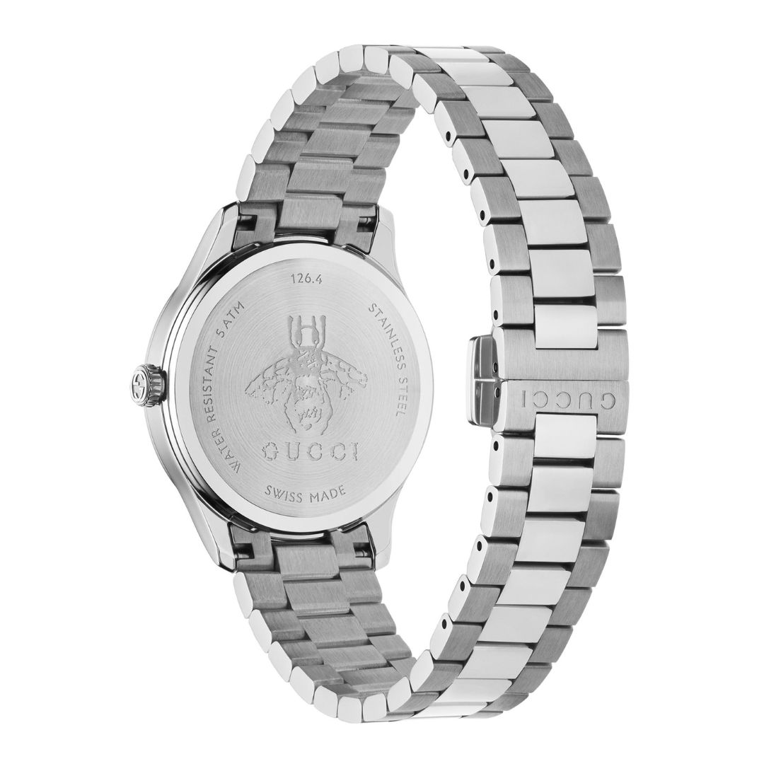 Orologio Gucci G-Timeless con api 32 mm quadrante laccato rosa con api - immagine 2
