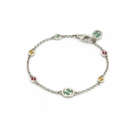 Bracciale Argento Multicharms Smalto