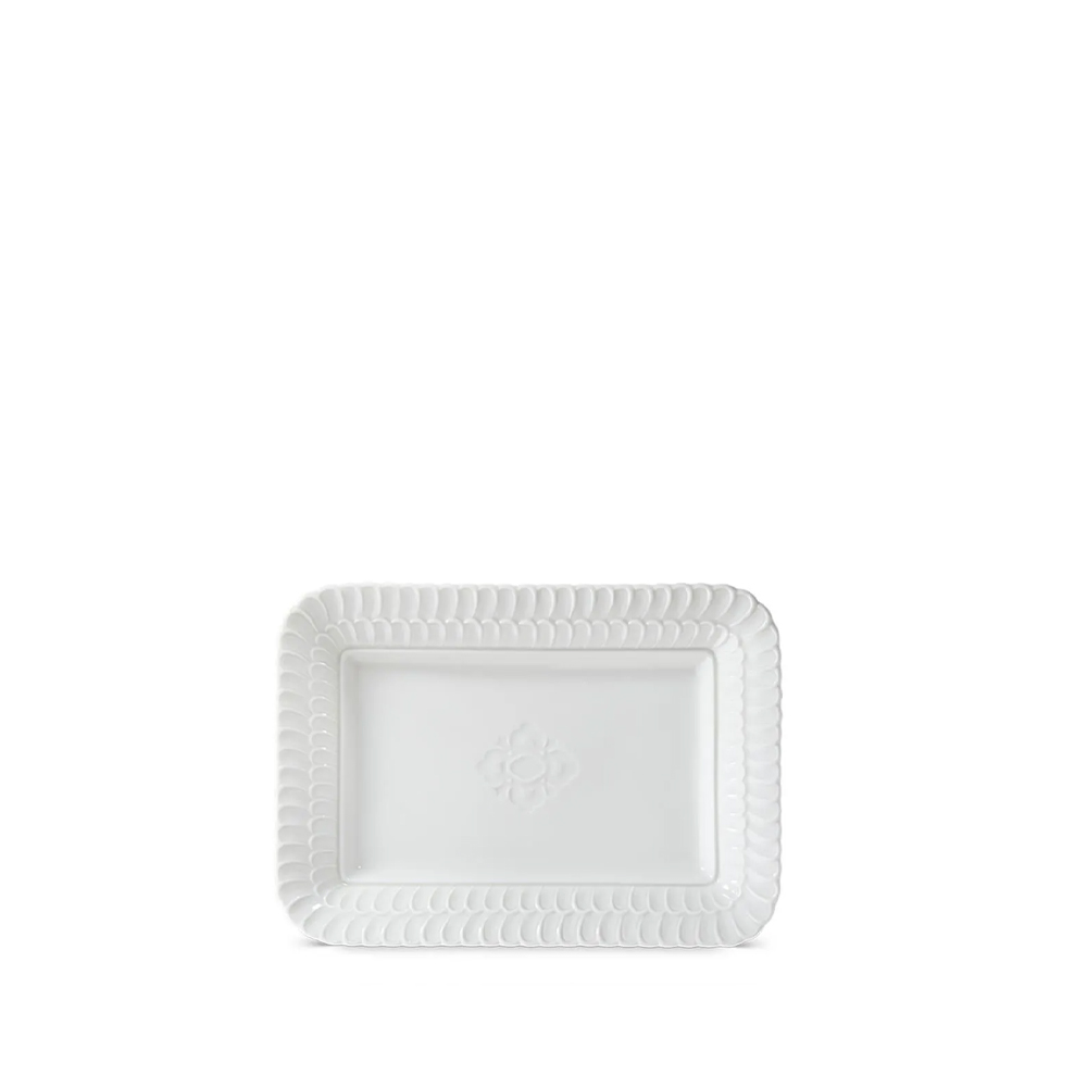 Svuotatasche Doppia Rouche Florence Furnace Bianco