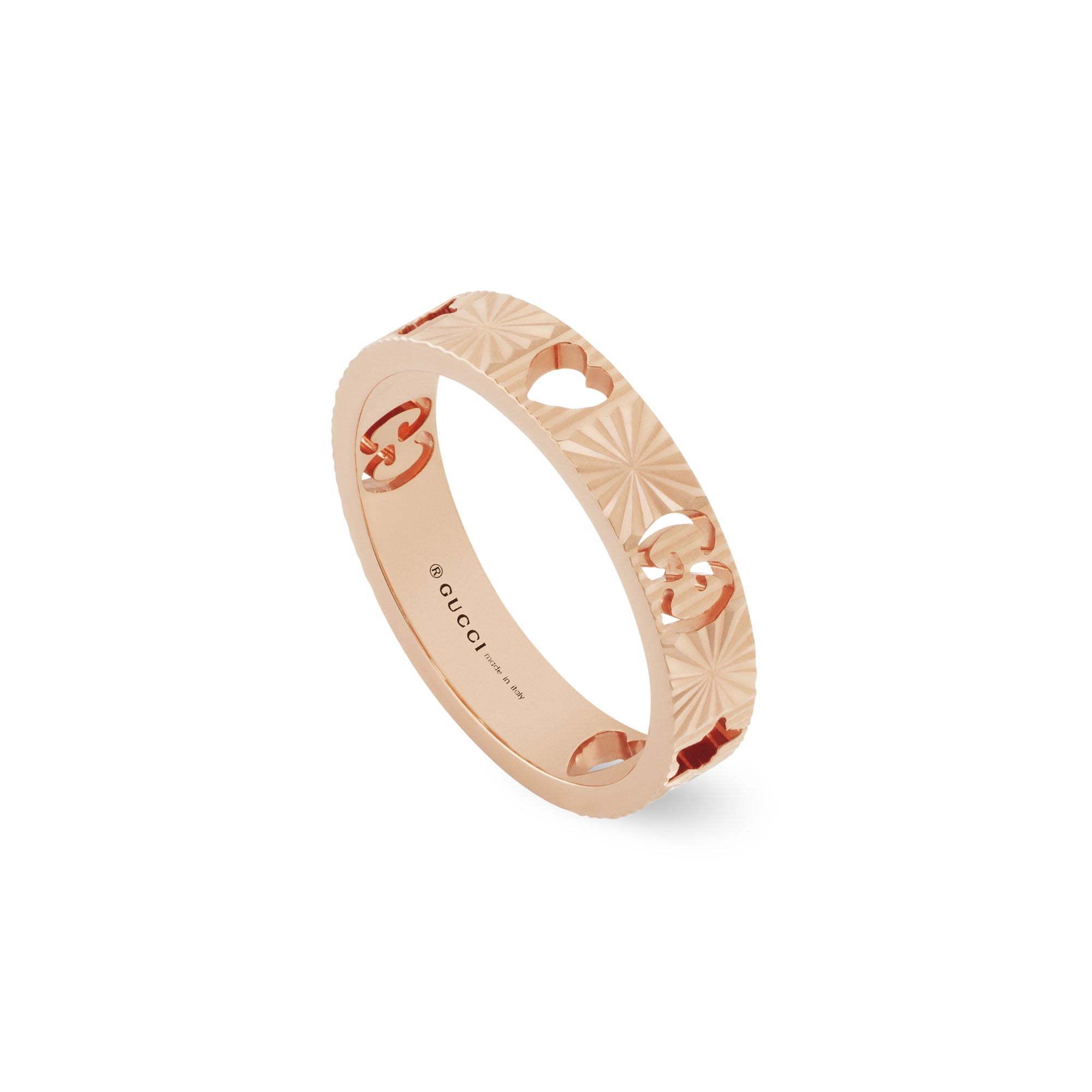 Anello Icon 18 carati con cuori