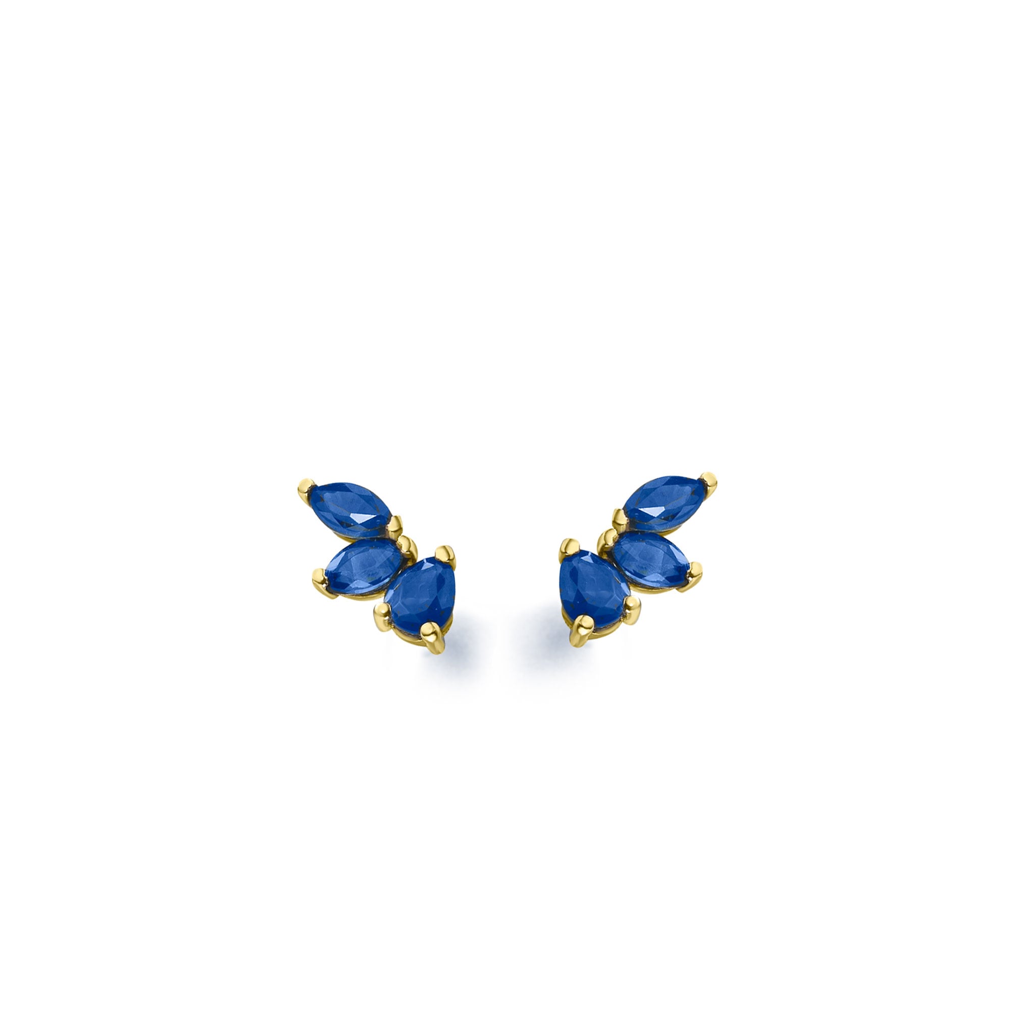 WILD EARRINGS WITH SAPPHIRES