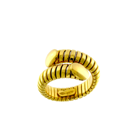 Anello Tubogas Oro Giallo 2 Giri