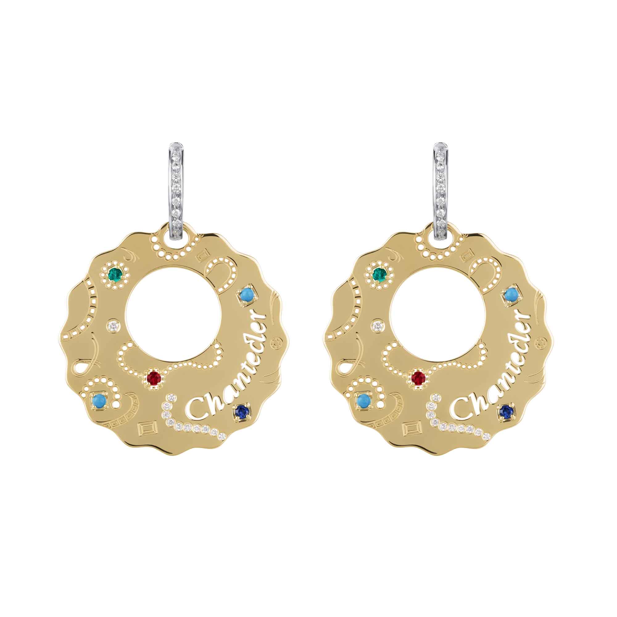 Orecchini Medi Suamèm Oro Giallo