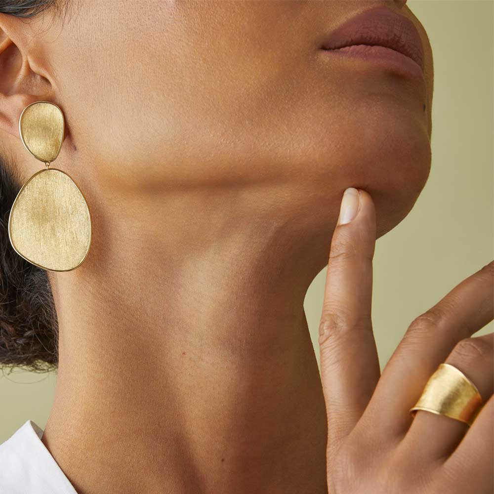 Orecchini Lunaria Chandelier Grandi - immagine 2