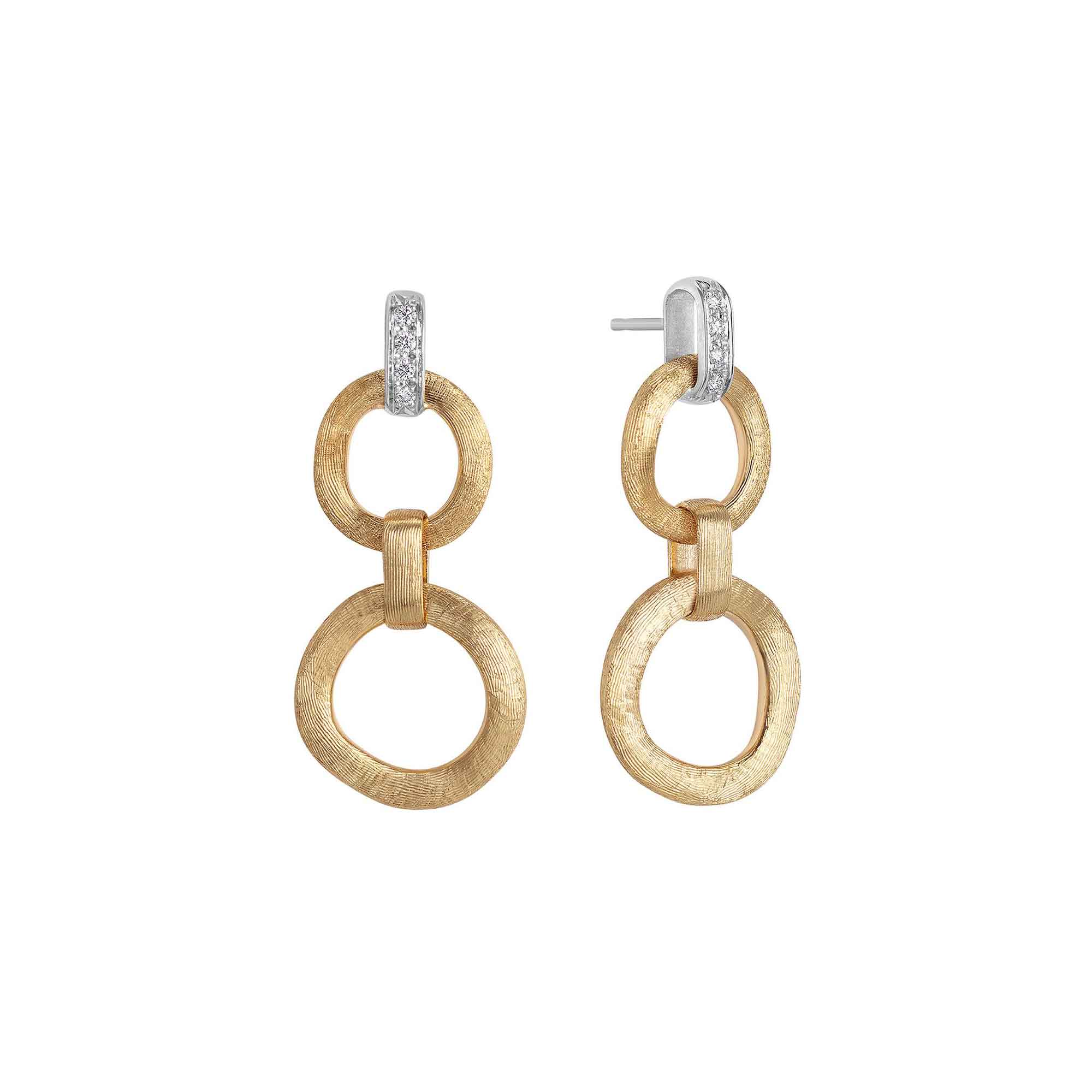 Orecchini Jaipur Link Chandelier con diamanti