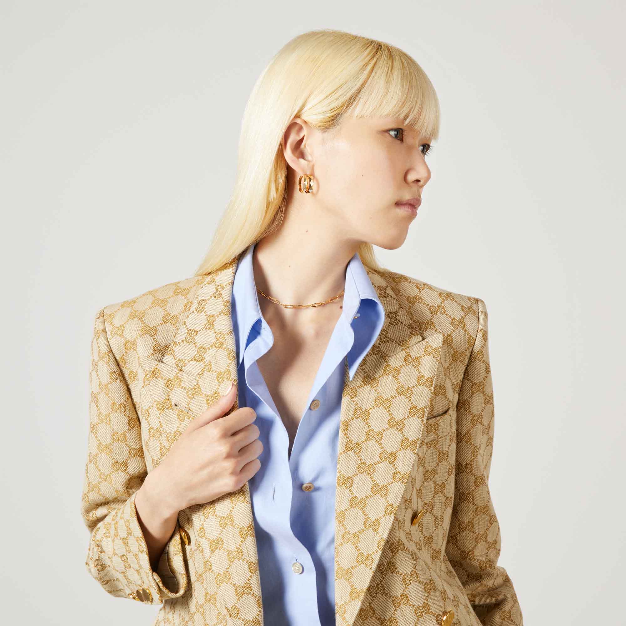 COLLANA GUCCI LINK TO LOVE ORO GIALLO - immagine 2