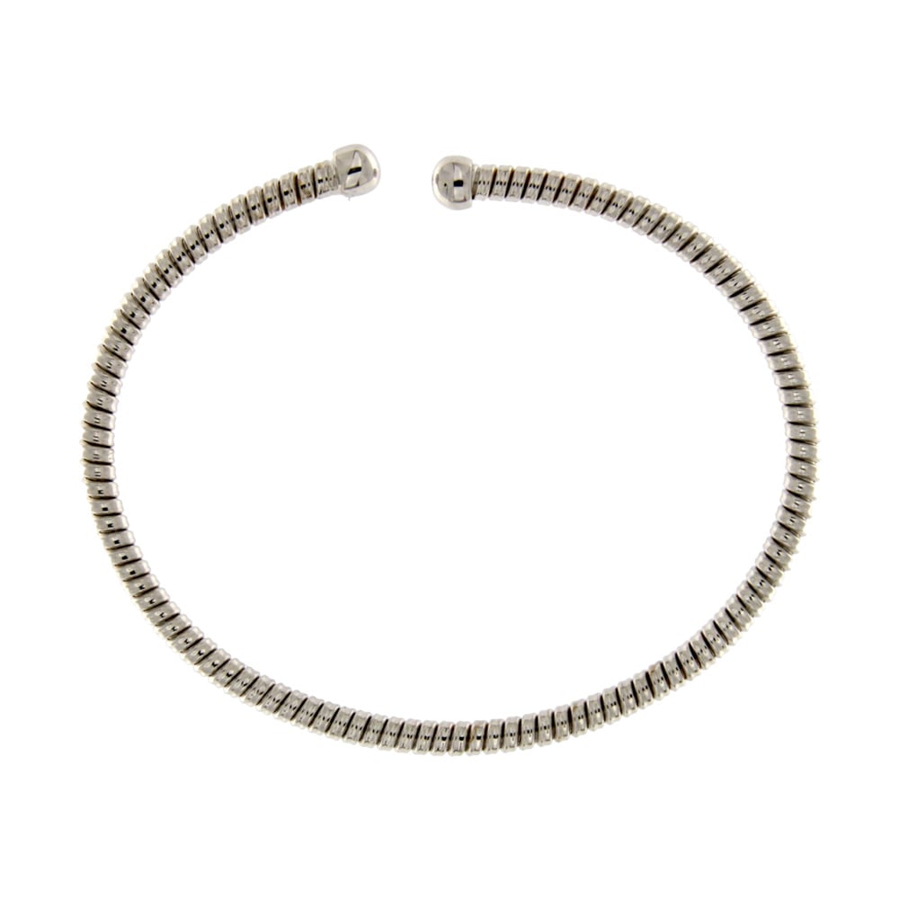 TUBOGAS WHITE GOLD BRACELET