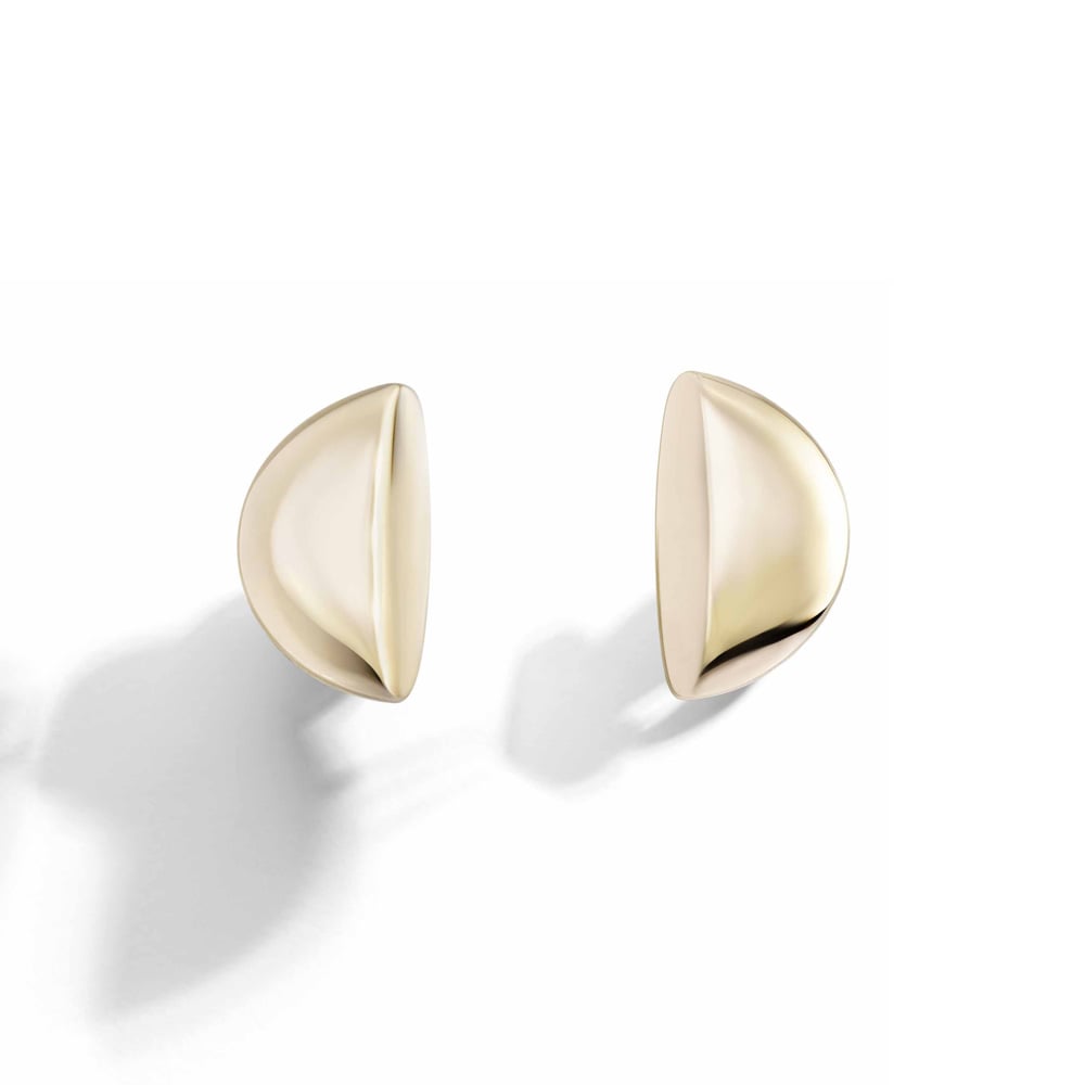 Orecchini a lobo Eclisse Endless oro rosa