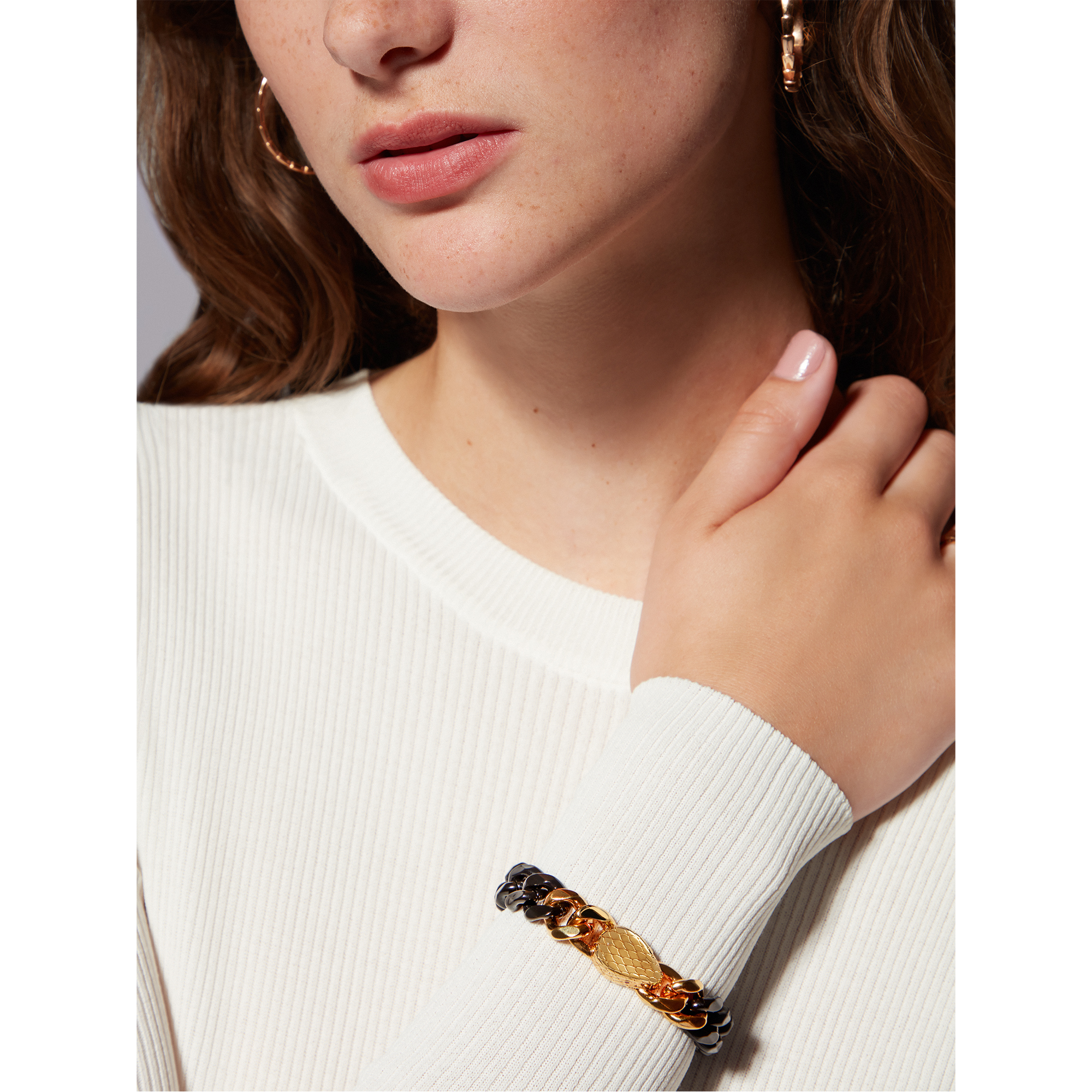 SERPENTI FOREVER MAXI CHAIN BRACCIALE - immagine 2