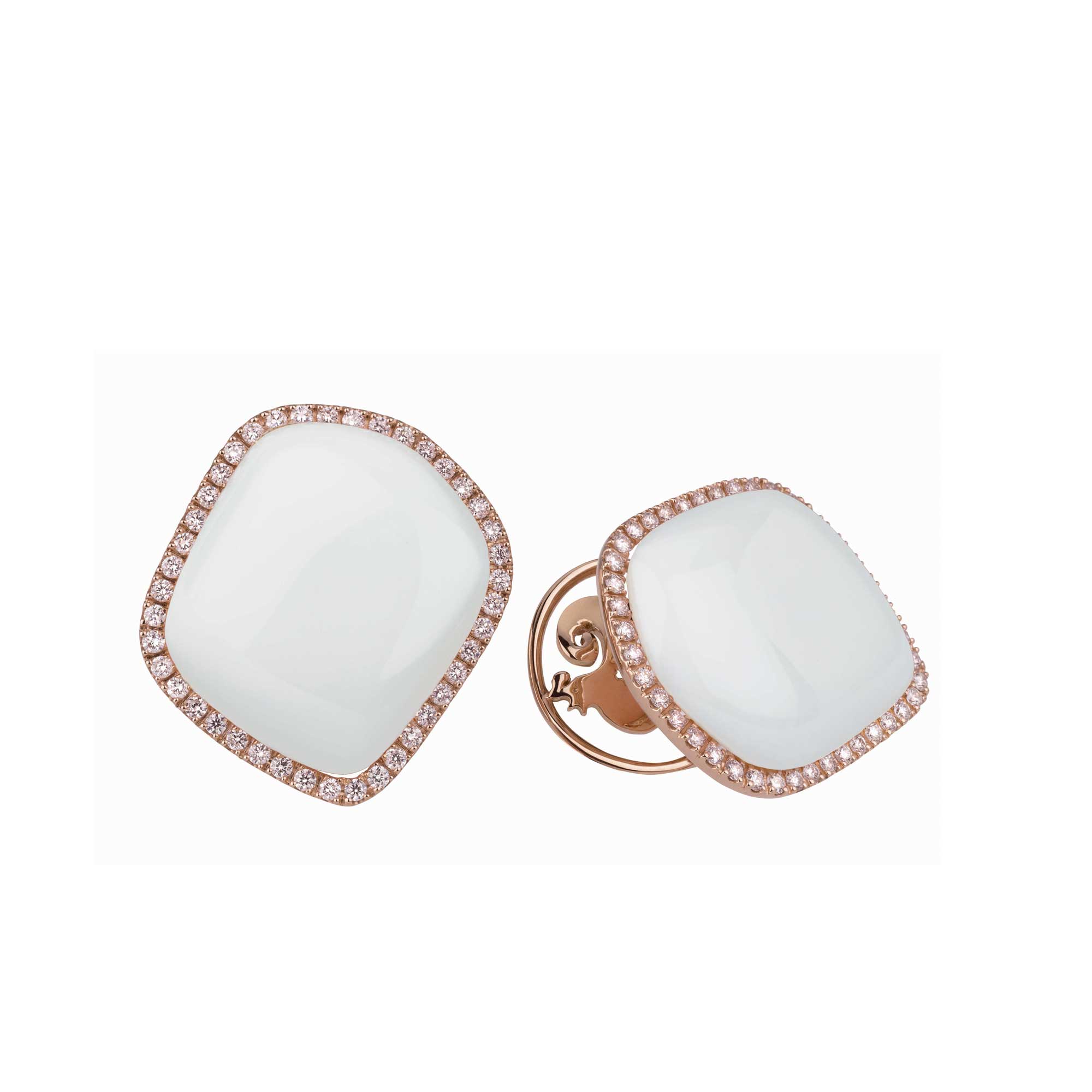 Orecchini piccoli Enchanté Oro e Kogolong