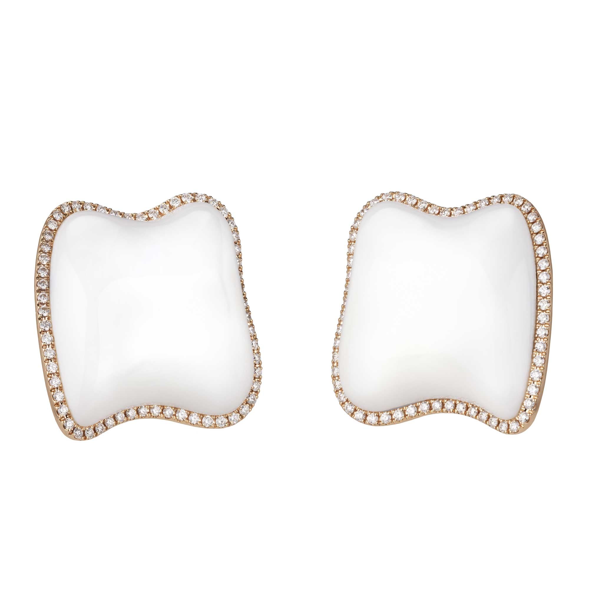 Orecchini grandi Enchanté Oro e Kogolong