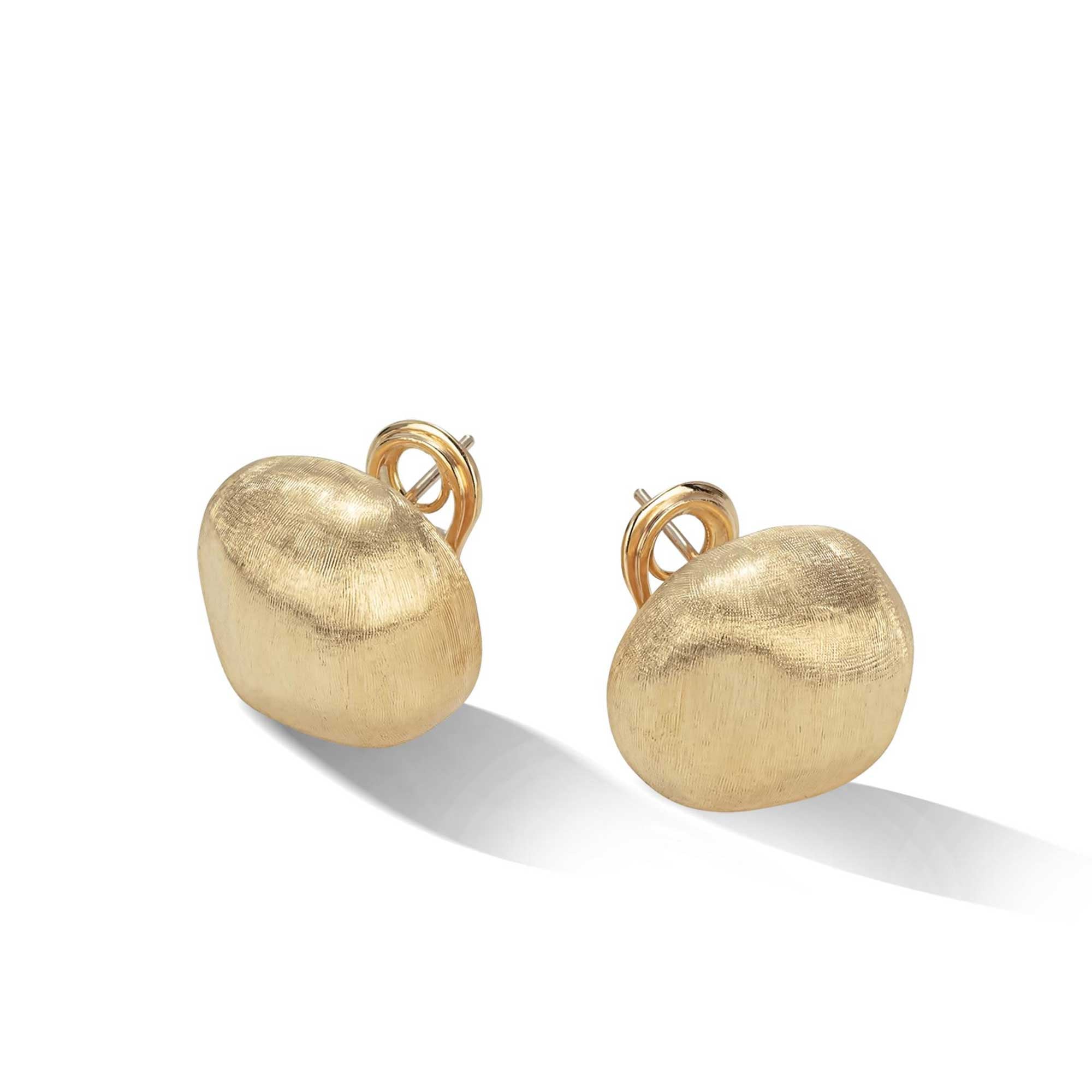 Orecchini Africa sferici a lobo grandi