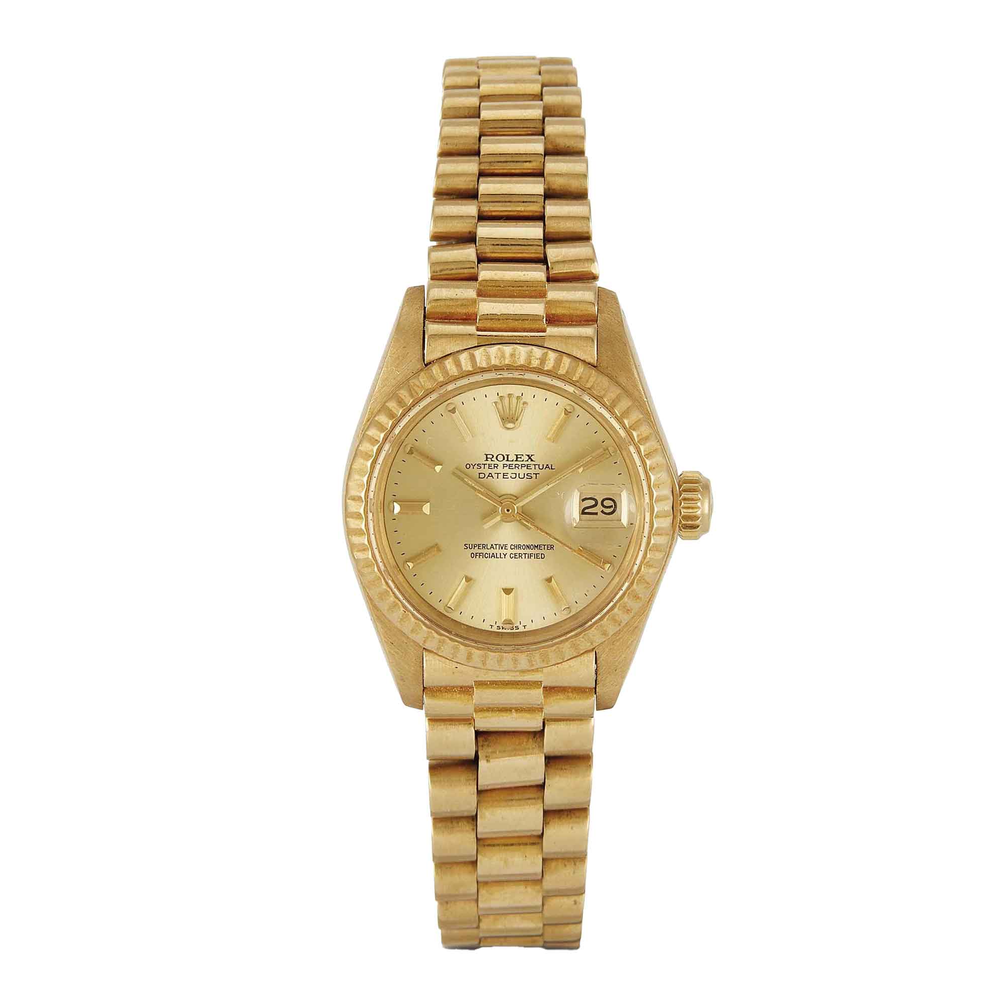 ROLEX DATEJUST LADY 1980's - Fecarotta Gioielli