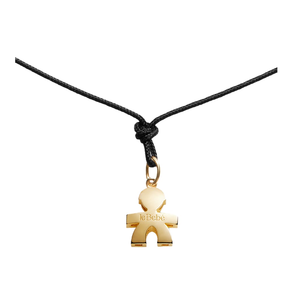 CIONDOLO I TESORINI CON SAGOMA BIMBO IN ORO GIALLO