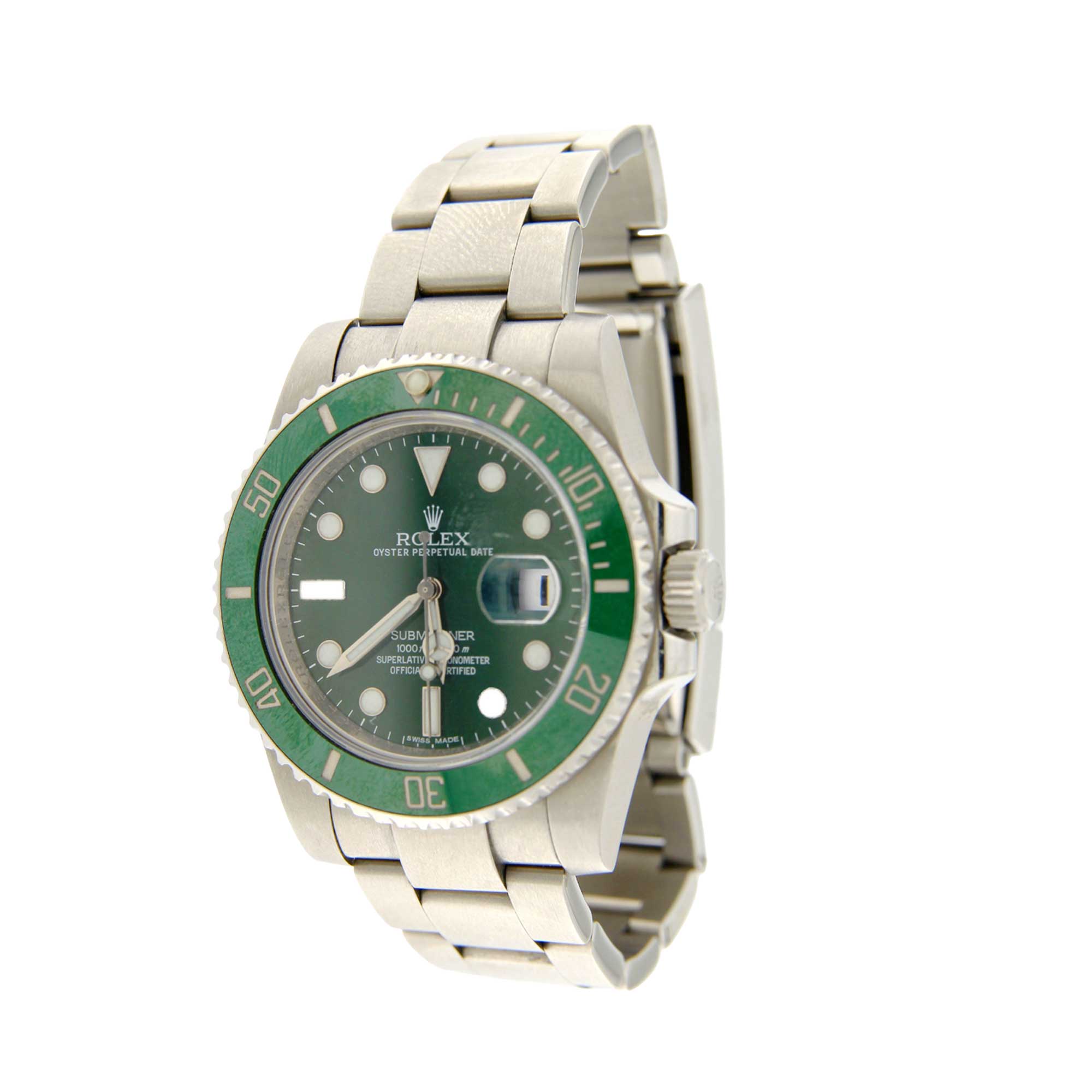 Rolex Submariner steel Hulk