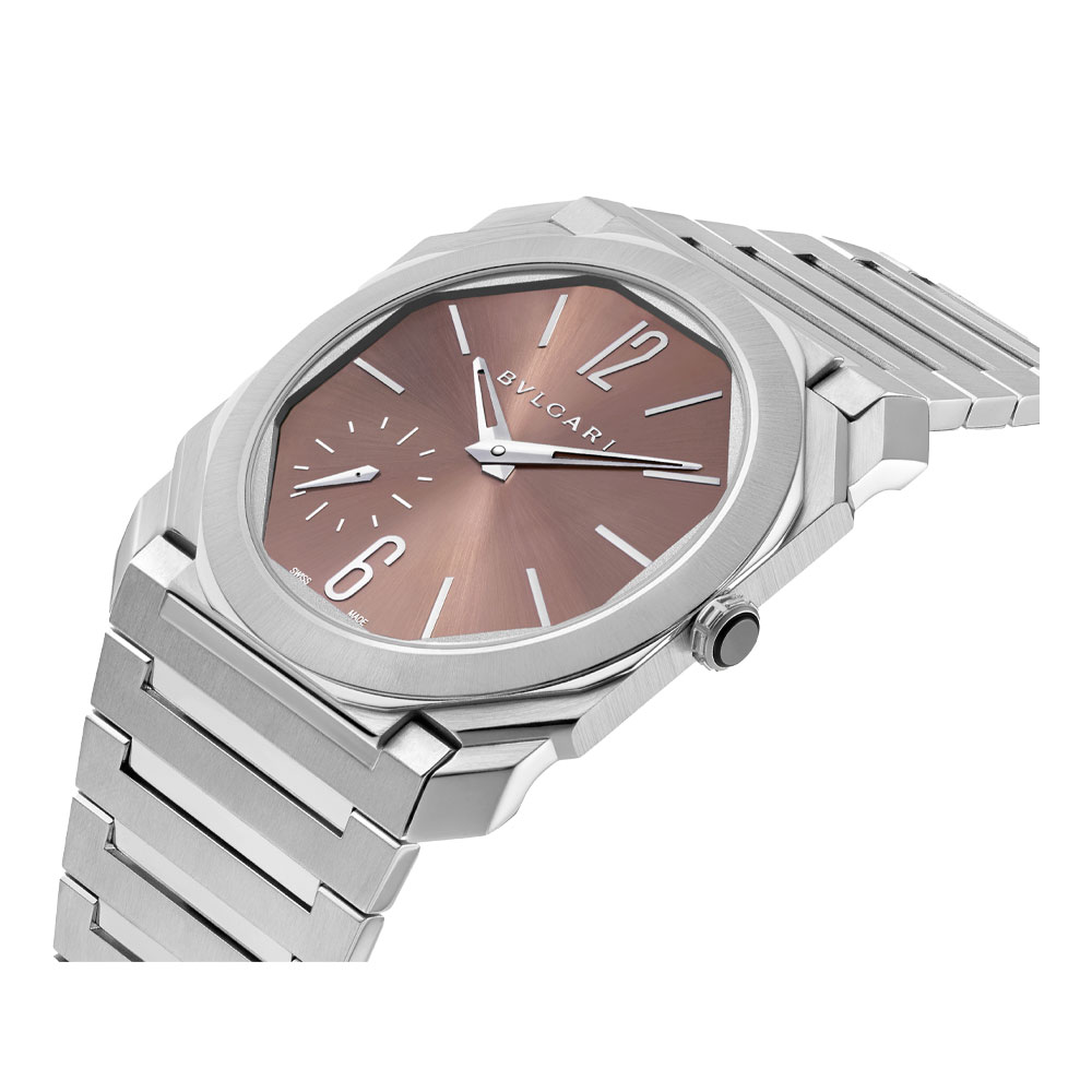 OCTO FINISSIMO OROLOGIO QUADRANTE COLOR SALMONE 40 MM - immagine 2