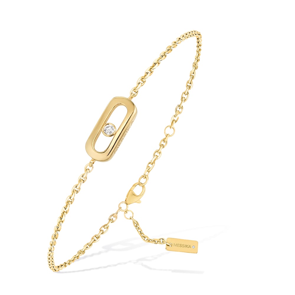 MESSIKA CARE(S) BRACCIALE IN ORO GIALLO CON DIAMANTI 0,01 CT