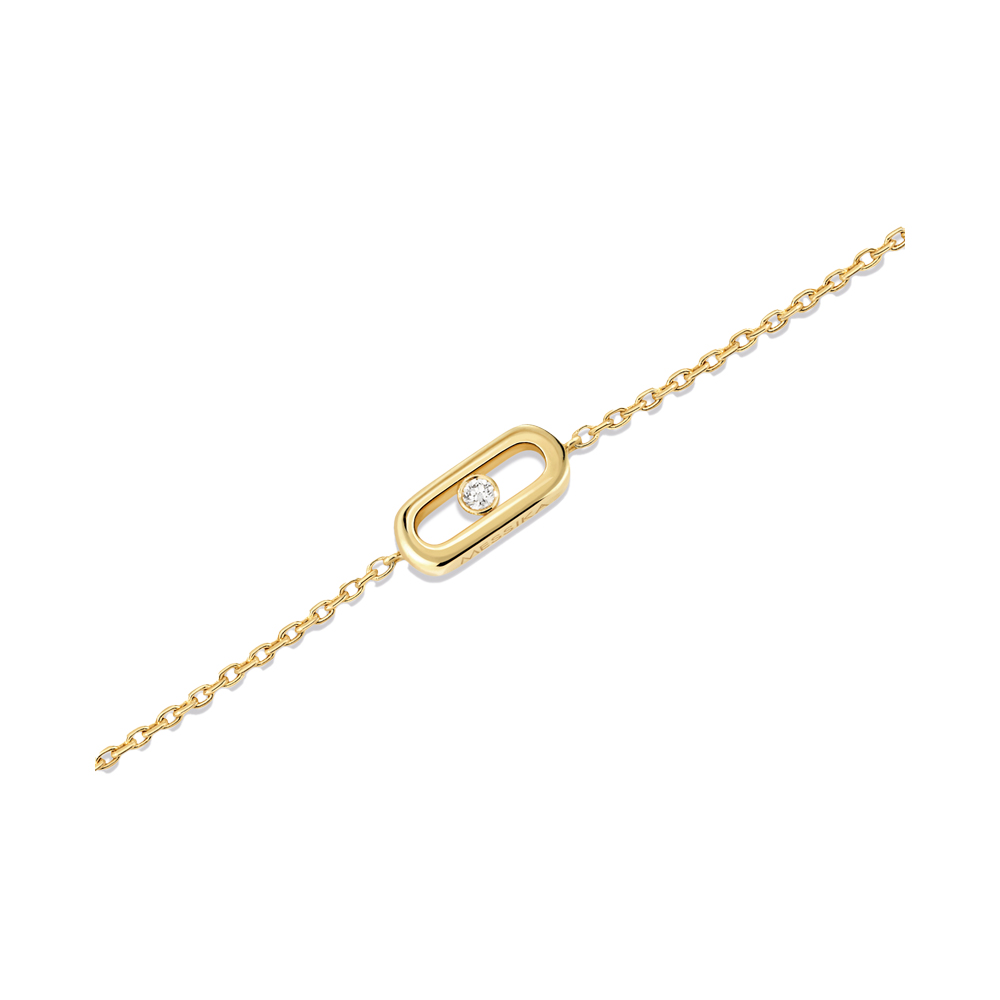 MESSIKA CARE(S) BRACCIALE IN ORO GIALLO CON DIAMANTI 0,01 CT - immagine 2