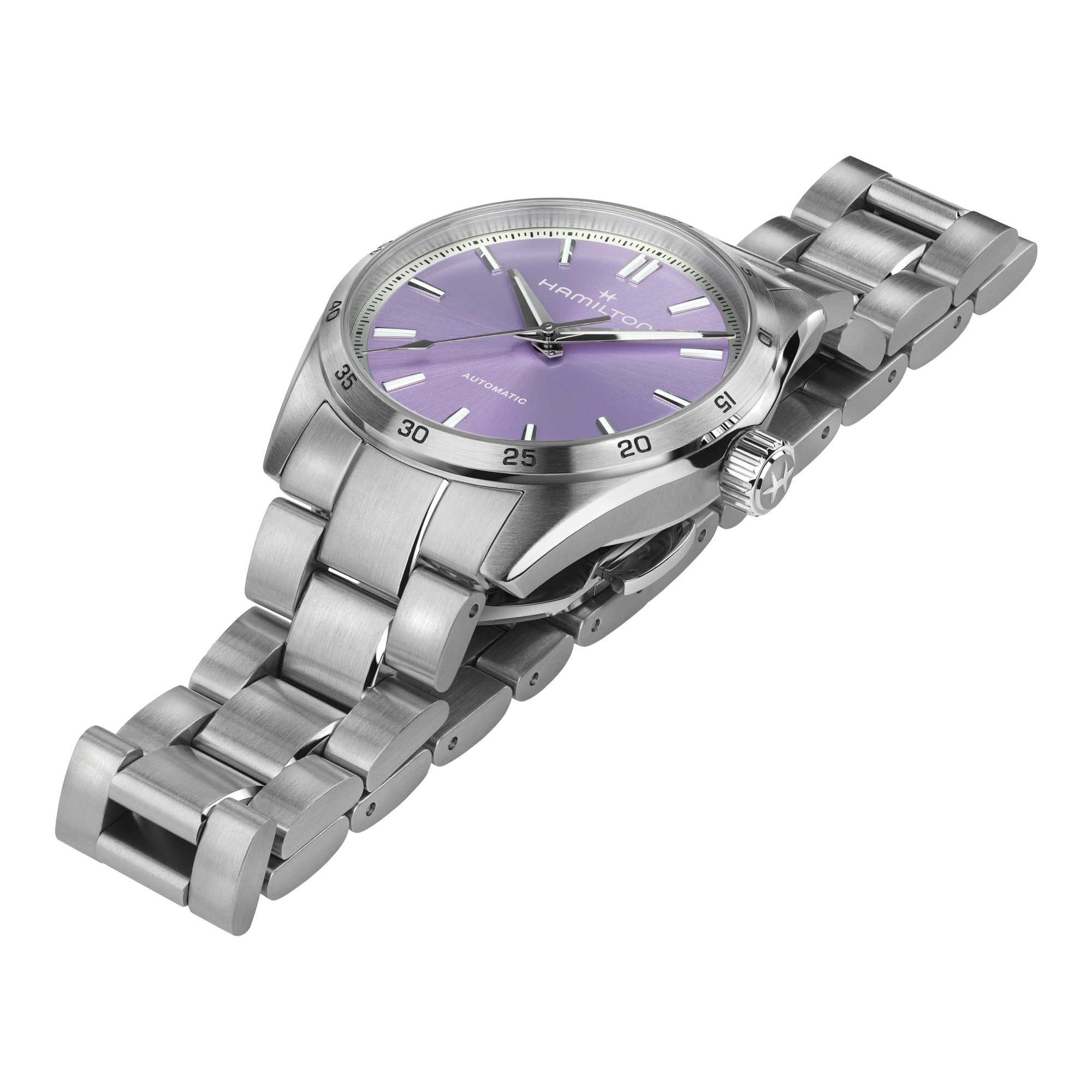 JAZZMASTER PERFORMER AUTO QUADRANTE VIOLA 34 MM - immagine 2