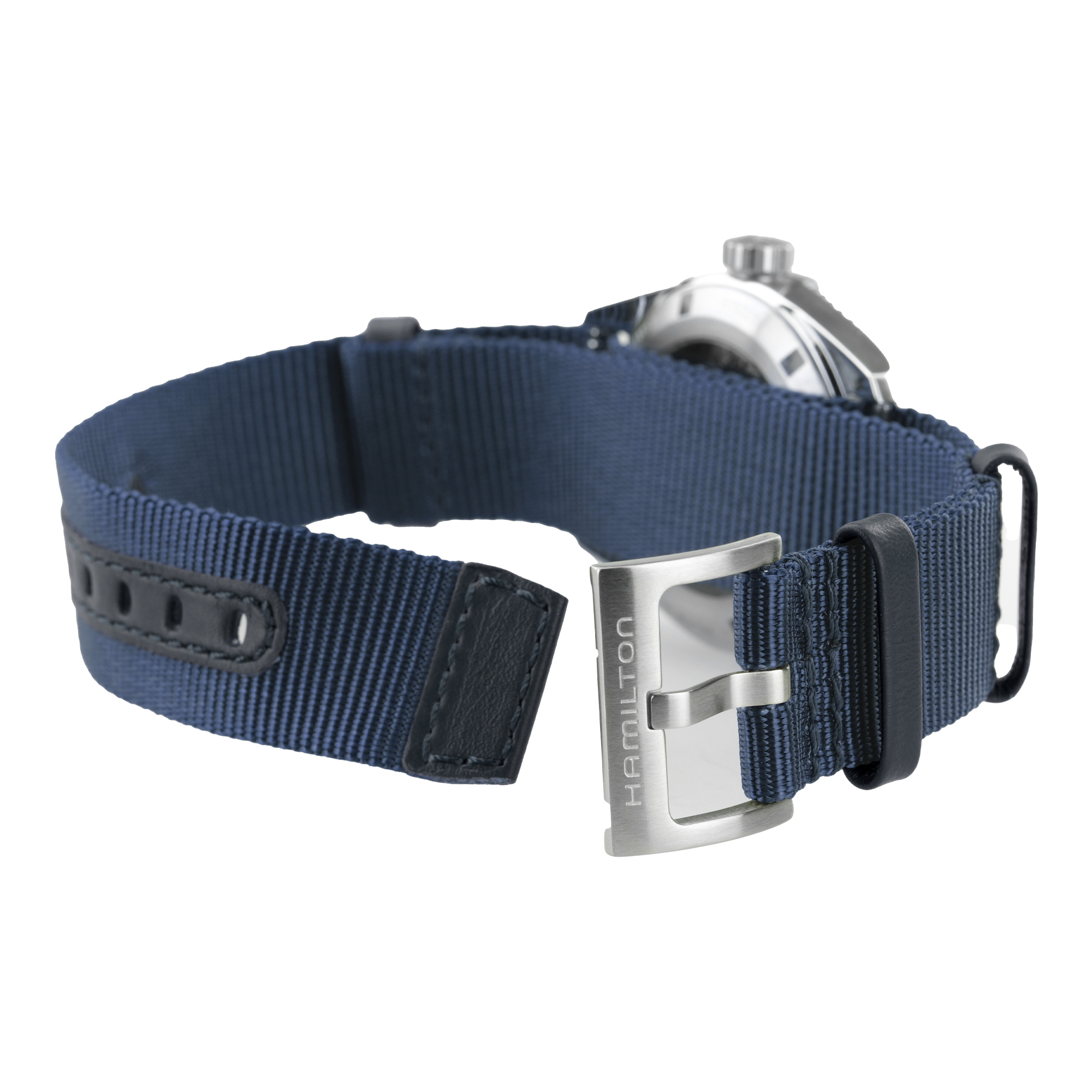 KHAKI FIELD EXPEDITION AUTO QUADRANTE BLU CON FINITURA SABBIATA 37 MM - immagine 3