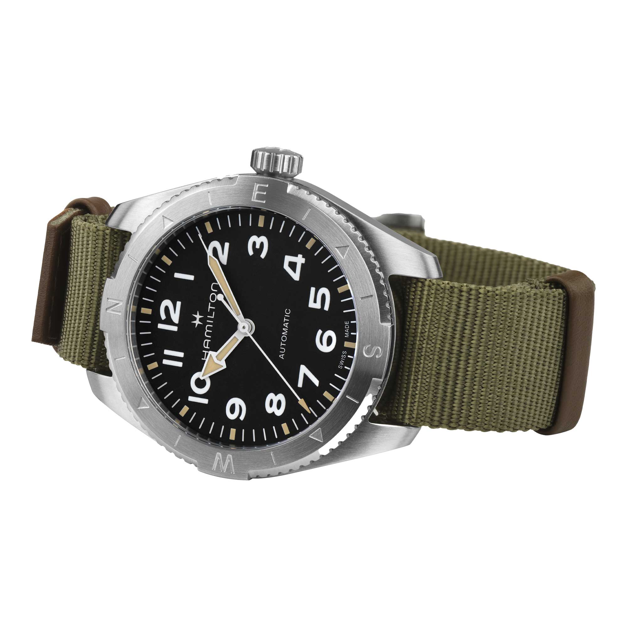 KHAKI FIELD EXPEDITION AUTO QUADRANTE NERO 41 MM - immagine 3