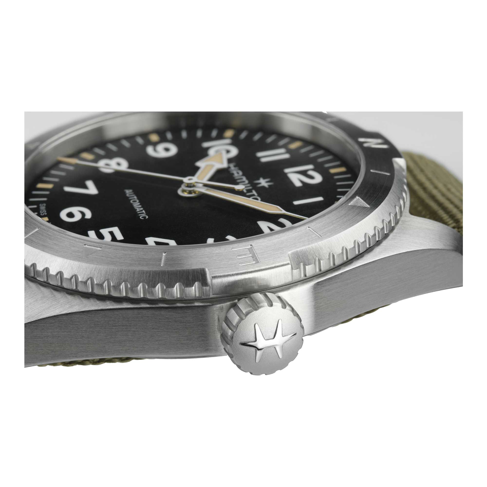 KHAKI FIELD EXPEDITION AUTO QUADRANTE NERO 41 MM - immagine 4