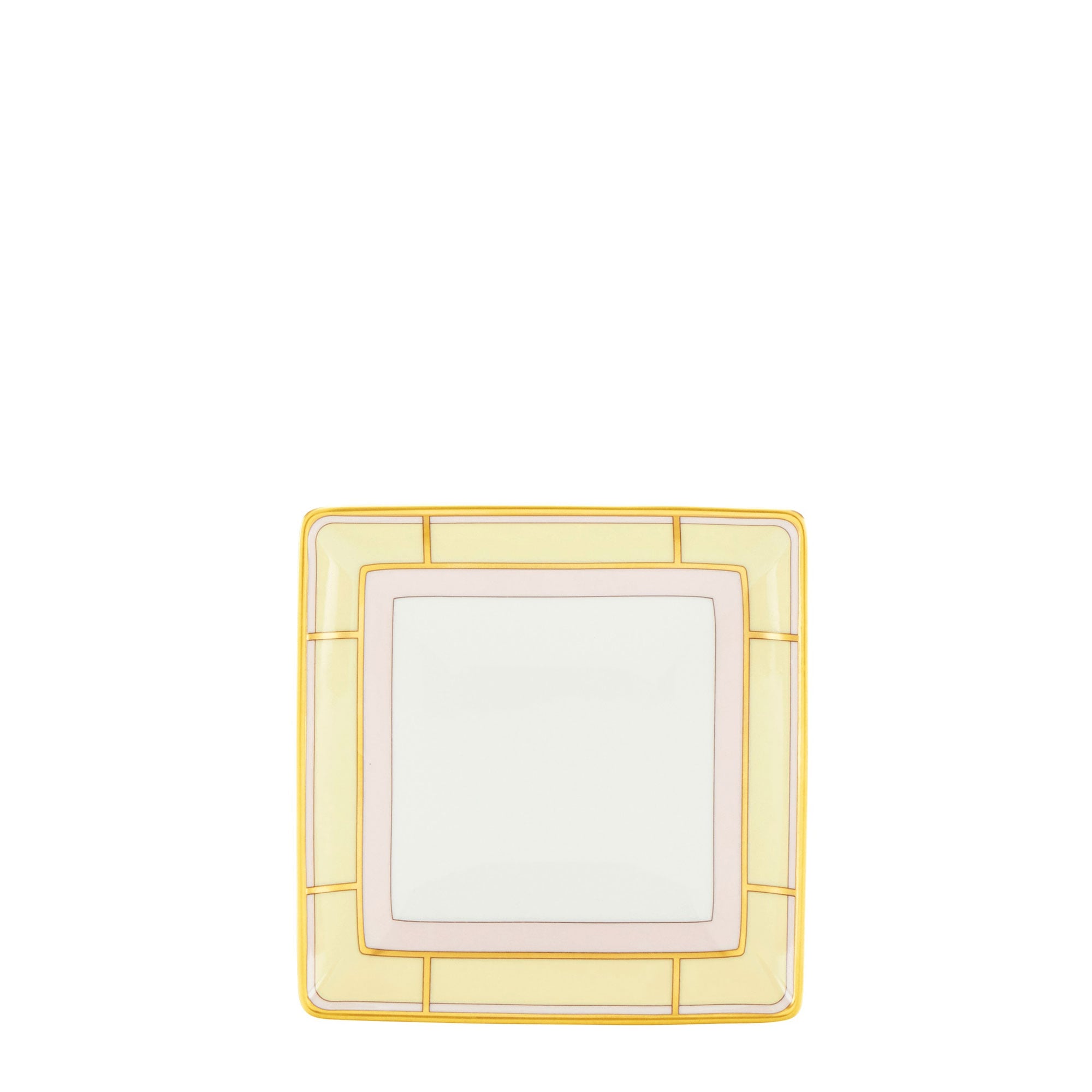 SQUARE CHANGE TRAY DIVA YELLOW