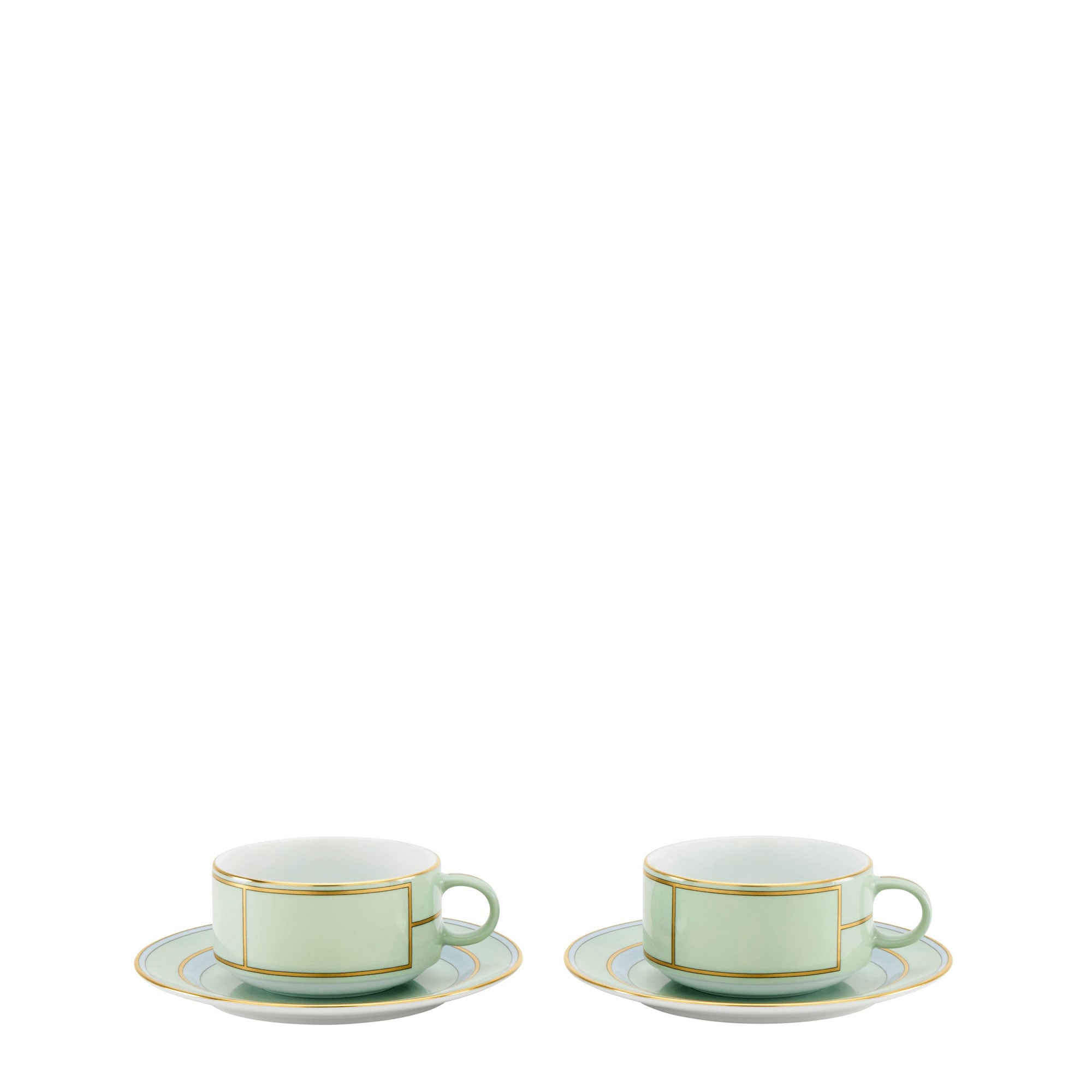 TEA SET FOR 2 DIVA GREEN