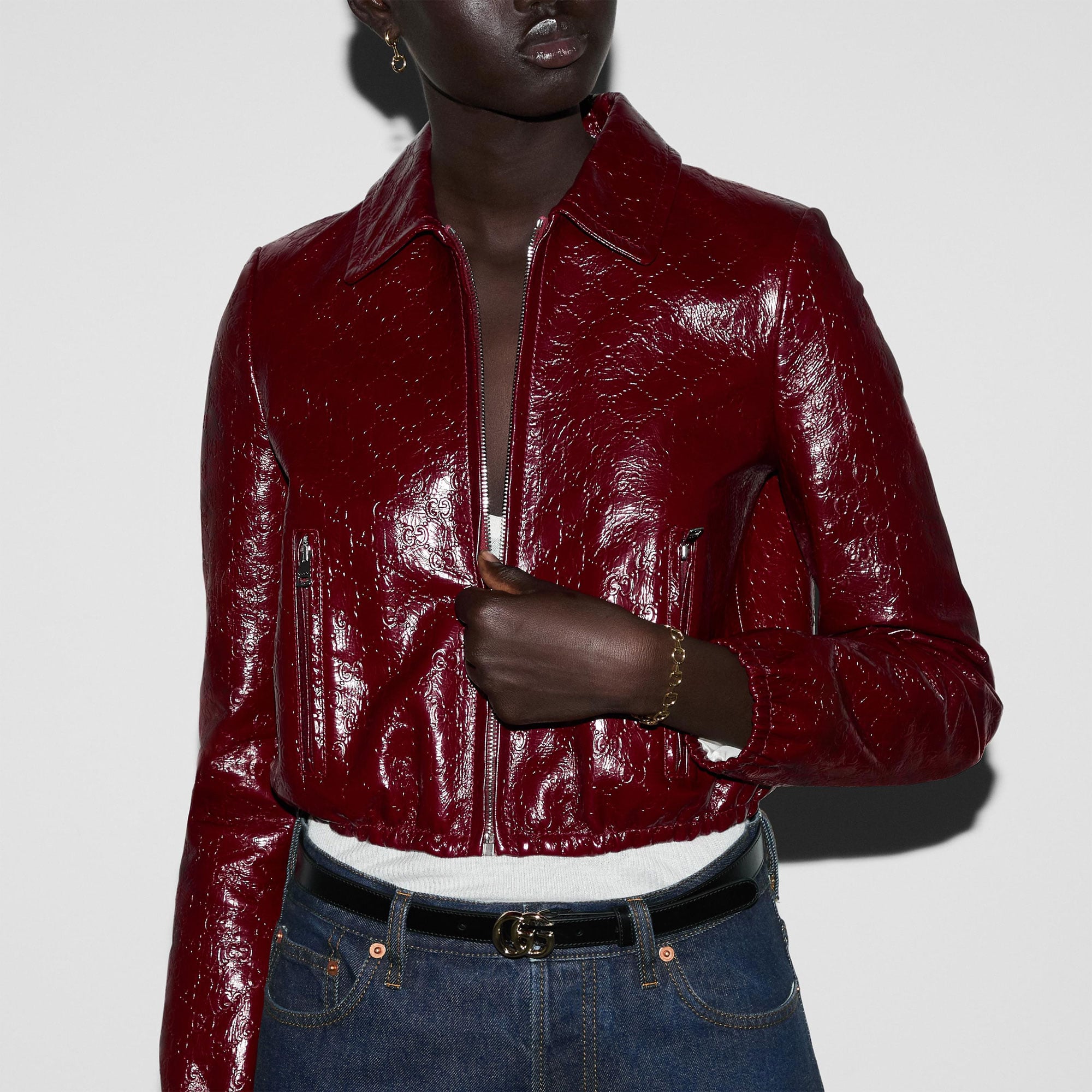 BRACCIALE HORSEBIT CON MORSETTO INCROCIATO ORO GIALLO 18 CARATI - immagine 5