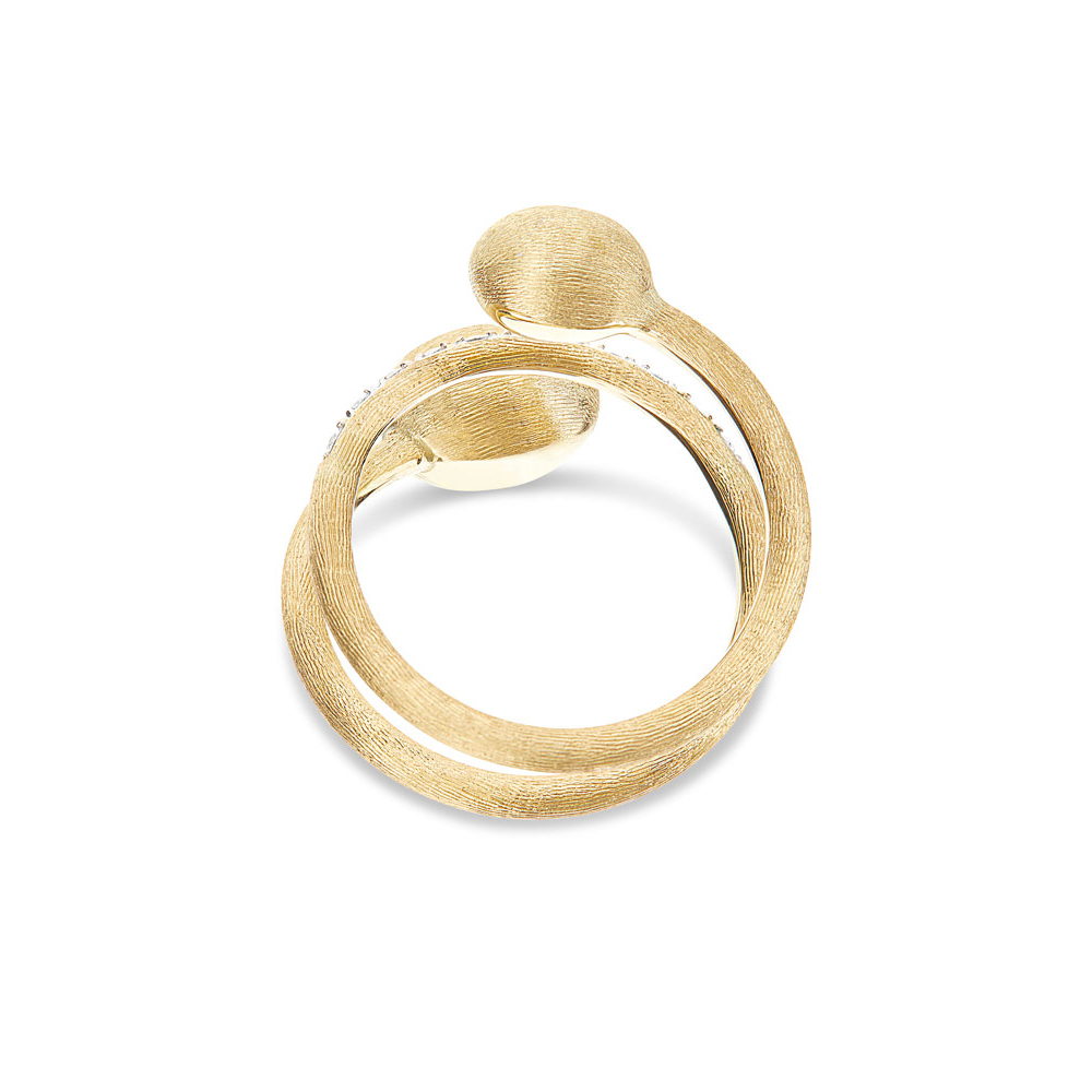 NANIS ANELLO CONTRARIÈ DANCING ÉLITE IN ORO E DIAMANTI 0,15 CT - immagine 3
